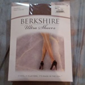 Berkshire ultra sheer sandal foot color is Nu grey size is 4